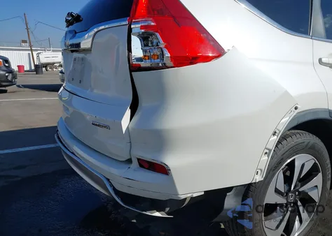 2015 Honda Cr-V Touring from USA, damaged, VIN 5J6RM3H95FL017295
